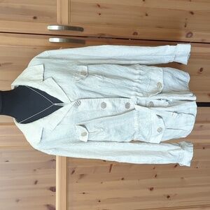 XXL It's a New Vision 100%  Linen Jacket